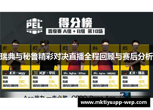 瑞典与秘鲁精彩对决直播全程回顾与赛后分析